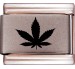 Laser Marijuana Cannabis Leaf