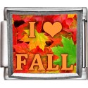 I Love Fall with Leaves