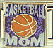 Basketball Mom on Sparkle Purple