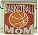 Basketball Mom on Sparkle Red