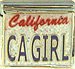 CA GIRL on Glitter White