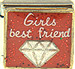 Girls Best Friend on Sparkle Red