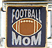 Football Mom on Purple