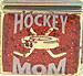 Hockey Mom on Red