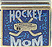 Hockey Mom on Sparkle Blue