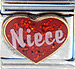 Niece on Red Heart