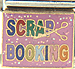 Multi-Color Scrap Booking Text on Pink