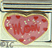 Red Mom on Pink Heart
