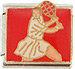 Tennis Player on Red