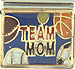 Team Mom on Dark Blue with Sports Balls