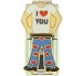 FINAL SALE Charm Chick Valentine's Day  I Love You Outfit