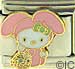 Hello Kitty Pink Easter Bunny with Basket
