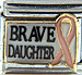 Brave Daughter with Pink Ribbon