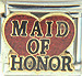 Maid of Honor on Red Heart