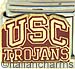 USC Trojans with Gold Text