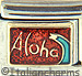 Aloha on Sparkle Red