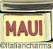 Pink MAUI on Gold