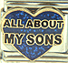 All About my Sons on Blue Heart