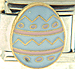 Blue and Pink Easter Egg