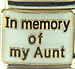 In Memory of My Aunt