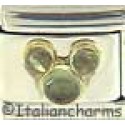 Disney Mickey Peridot Cabochon