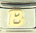 Disney Gold Letter B