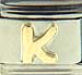 Disney Gold Letter K