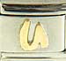 Disney Gold Letter U