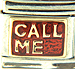 Call Me Text on Sparkle Red