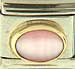 FINAL SALE October Pink Cat's Eye Oval Stone