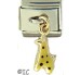 FuFoo Dangle 14K Yellow Giraffe