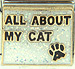 All About My Cat on White