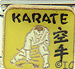 Karate on Yellow