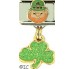 Leprechaun with Dangle Shamrock