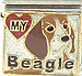 Love My Beagle with Heart