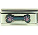 FINAL SALE Superlink Color Changing Dog Bone with Pink Paw Prints