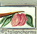 FINAL SALE Handpainted Peach on White