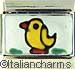 FINAL SALE Italian Hand Painted Yellow Chick