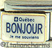 Bonjour Quebec Canada License Plate