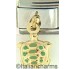 FINAL SALE Dangle Green Turtle