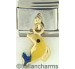 FINAL SALE Dangle Puffy Yellow Dolphin