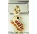 FINAL SALE Dangle Orange Seahorse