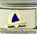 Blue Sailboat