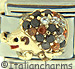 Amber Black and Clear CZ Stones Hedgehog