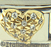 CZ Pave Puffy Heart