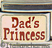 Dad's Princess on Gold