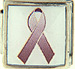 Burgundy Ribbon for Multiple Myeloma on White