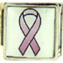 Pink Awareness Ribbon For Breast Cancer-Vertical