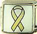 Yellow Ribbon on White-Vertical