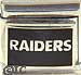 Licensed Football Oakland Raiders Text